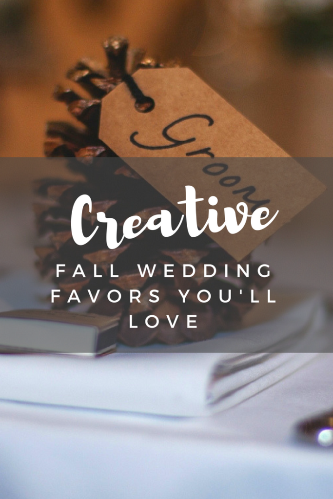 Creative Fall Wedding Favors You'll Love