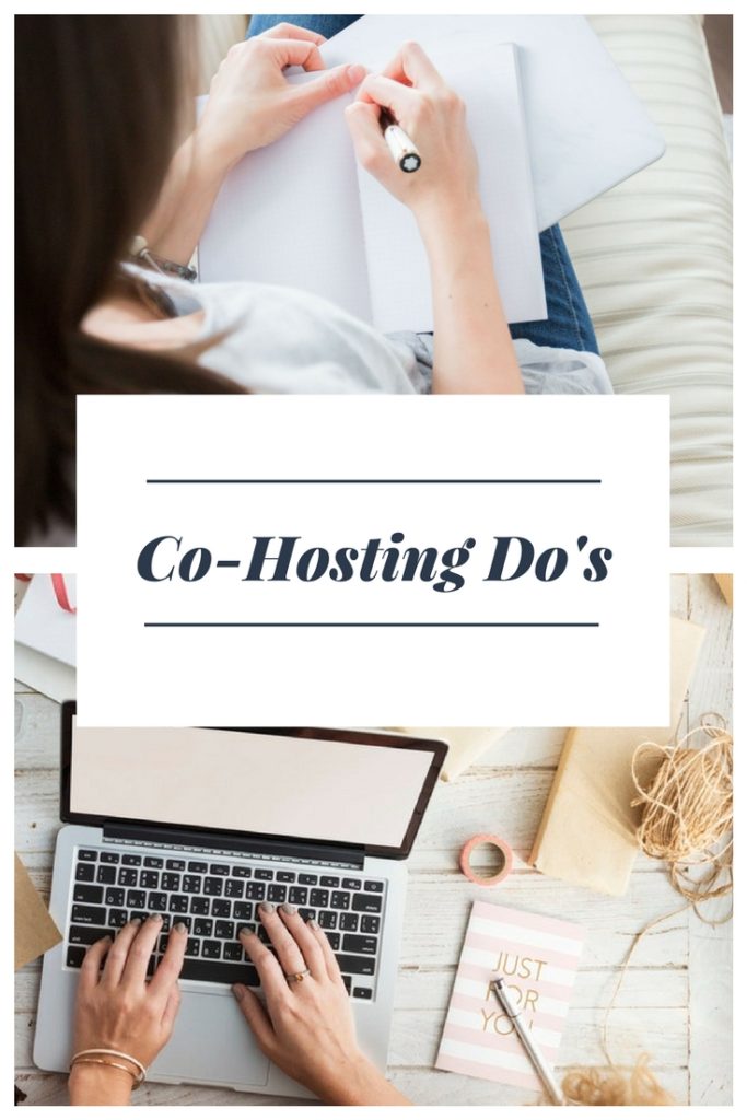Co-hosting Do's