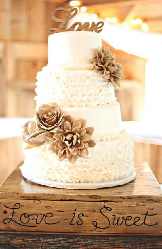 Rustic Fall Wedding Cakes for your Wedding