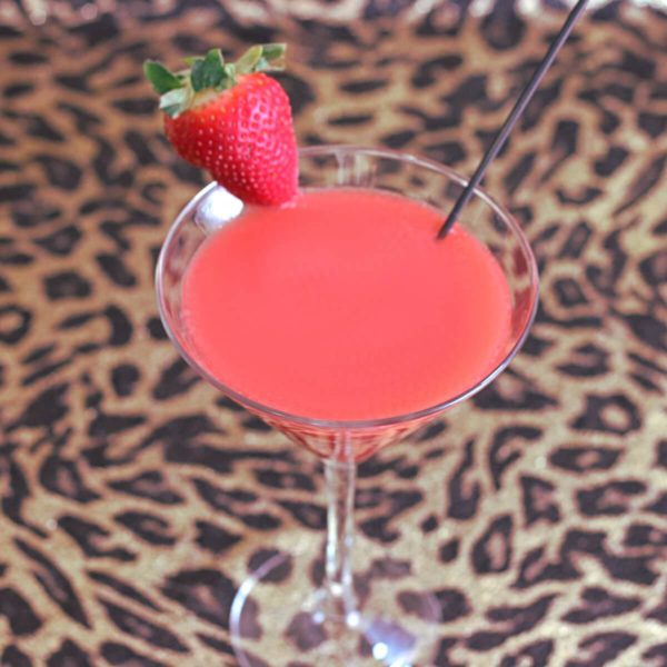 Strawberry Sombrero Cocktail