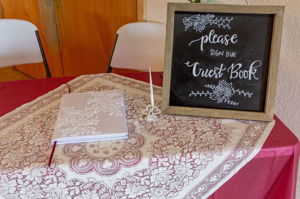 Digital RSVPs Viewing Guest Book