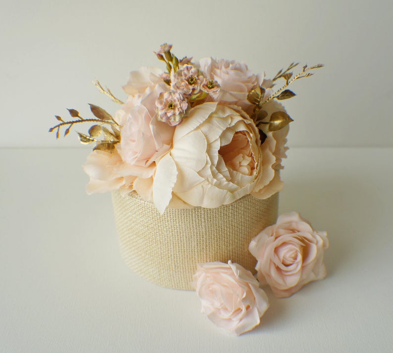 Silk Flowers for Your Cake Etsy