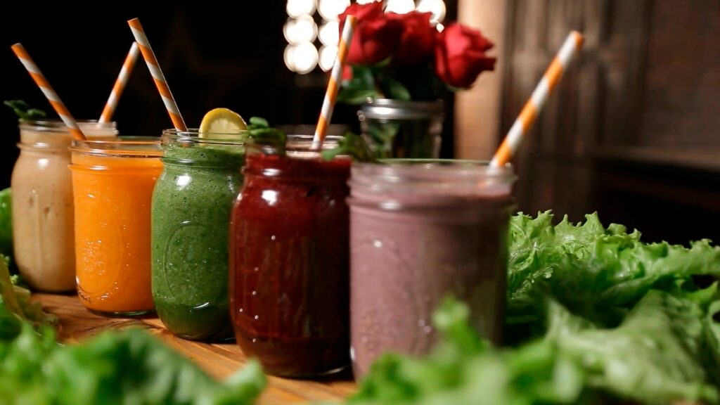 fresh smoothies are great alcohol alternatives