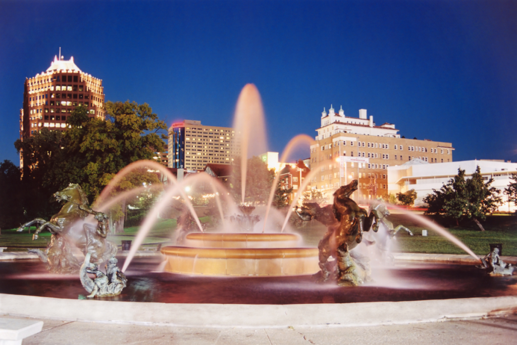 Fountain in Kansas City, Missouri