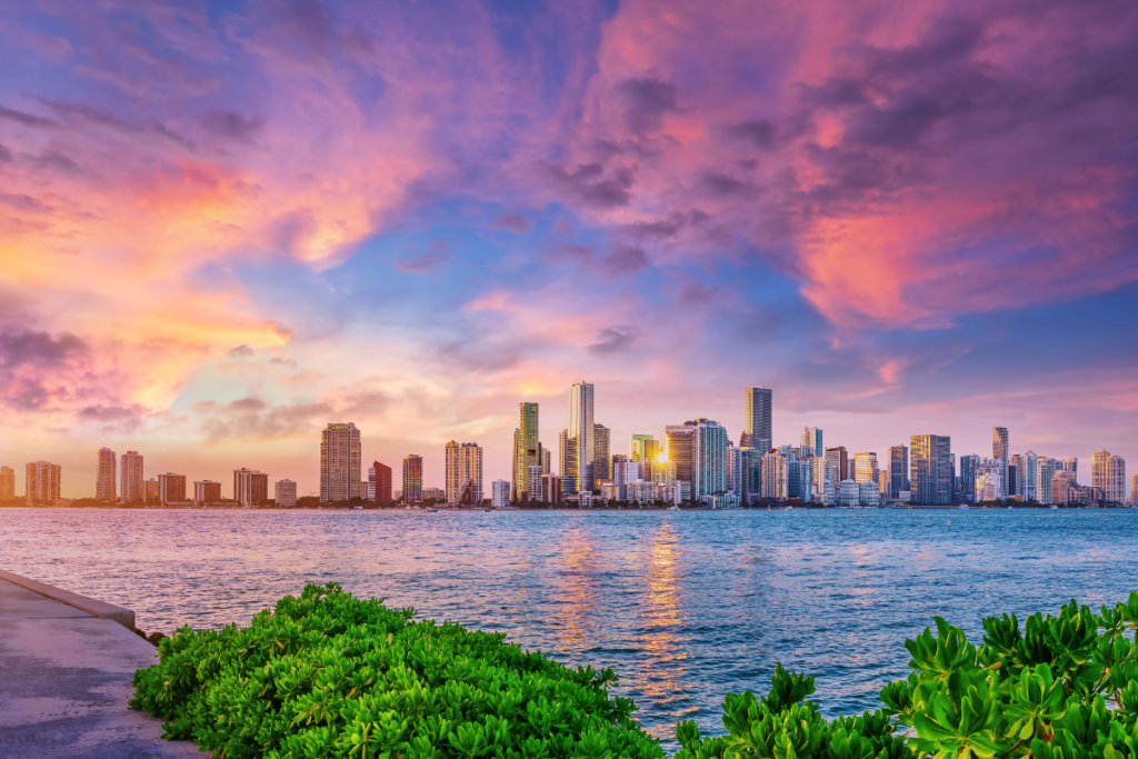 City scape of Miami, Florida
